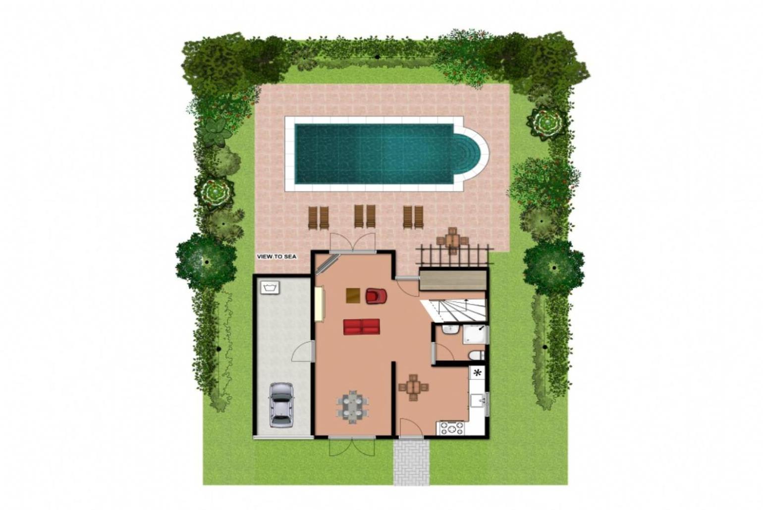 Villa Eufrosini Свороната Екстериор снимка